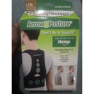 Hempvana Arrow Posture Fully Adjustable Support & Slouching Corrector L/XL